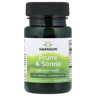 Swanson, Prune & Senna, 60 Softgels