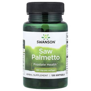 Swanson, Saw Palmetto, 160 mg, 120 Softgels