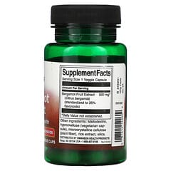 Swanson, Extrait de bergamote, 500 mg, 30 capsules végétariennes