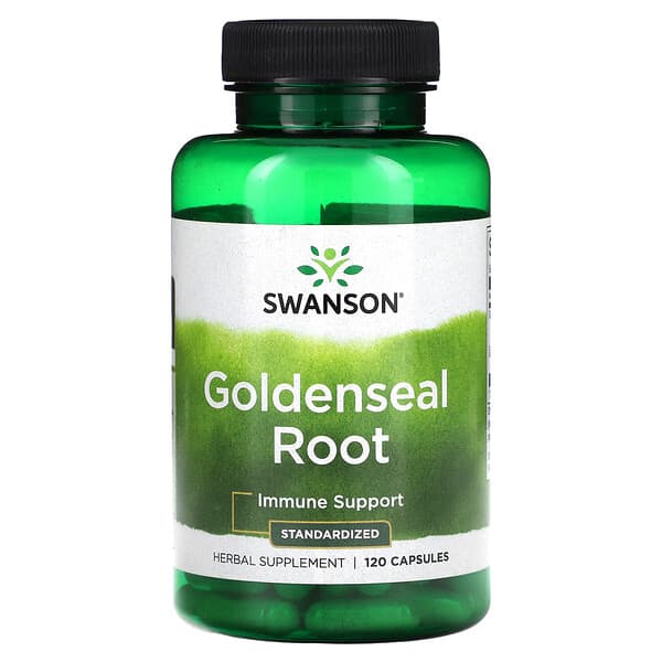 Swanson, Goldenseal Root, 120 Capsules