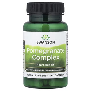 Swanson, Гранатовый комплекс, 60 капсул