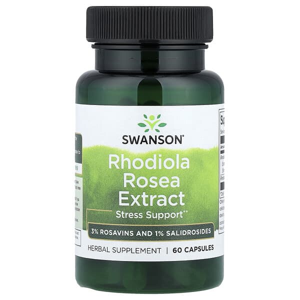 Rhodiola Rosea Extract, 60 Capsules