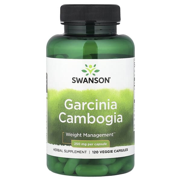 Swanson, Garcinia Cambogia, 250 mg, 120 Veggie Capsules