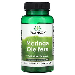 Swanson, Moringa Oleifera，60 粒素食胶囊