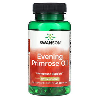 Swanson, Evening Primrose Oil, 500 mg , 100 Softgels