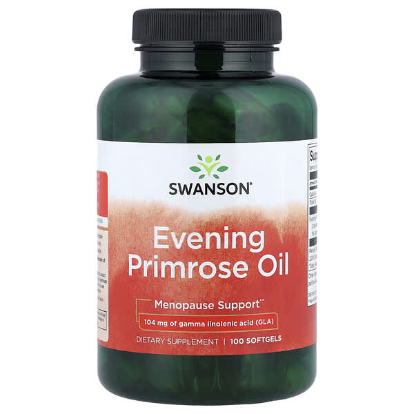 Evening Primrose Oil, 104 mg, 100 Softgels