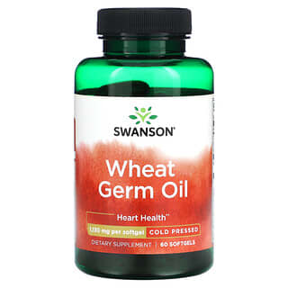 Swanson, Wheat Germ Oil, 1,130 mg, 60 Softgels