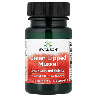 Swanson Vitamins, Зеленые мидии, 30 мягких таблеток