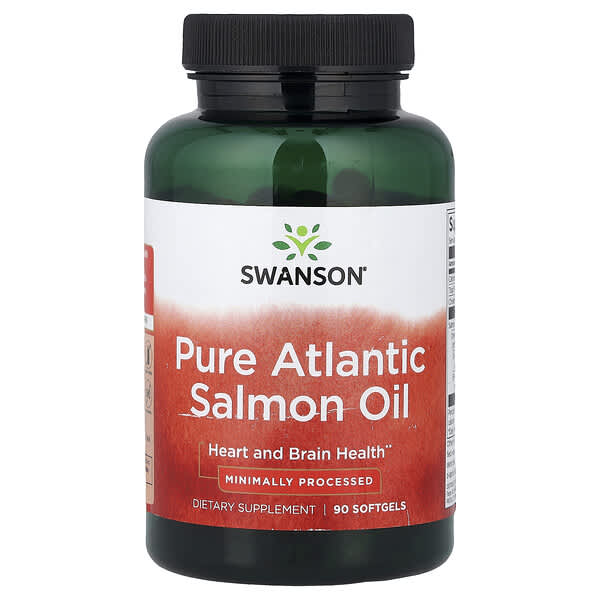 Pure Atlantic Salmon Oil, 90 Softgels