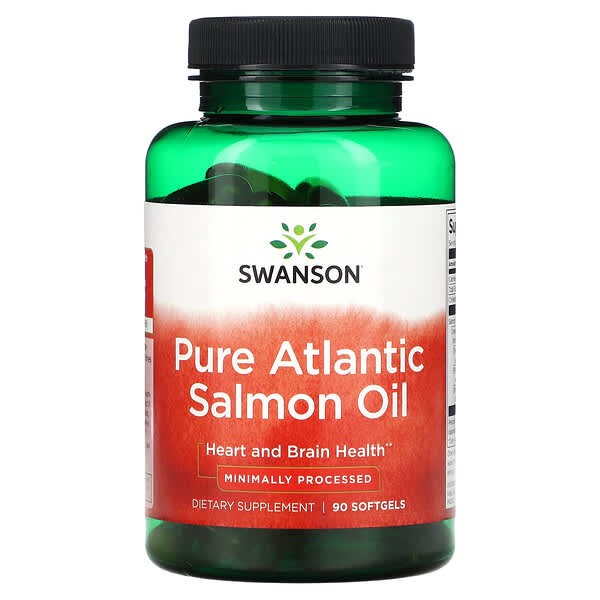 Swanson, 全大西洋鮭魚油，90 粒軟凝膠