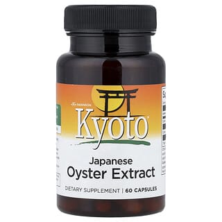 Swanson, Kyoto®, Japanese Oyster Extract, 60 Capsules (500 mg per Capsule)