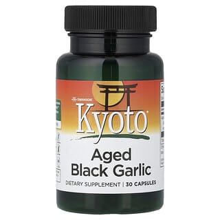 Swanson, Kyoto®, Aged Black Garlic, 30 Capsules (650 mg per Capsule)