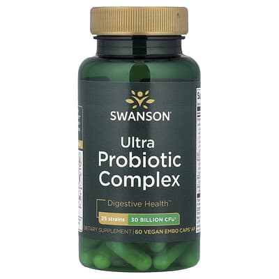 Swanson, Advanced Probiotic Complex, 60 Vegan Embo Caps® AP