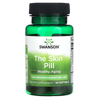 Swanson, The Skin Pill, 30 мягких таблеток