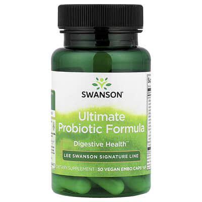 Swanson, Advanced Probiotic Formula, 30 Vegan Embo Caps Ap