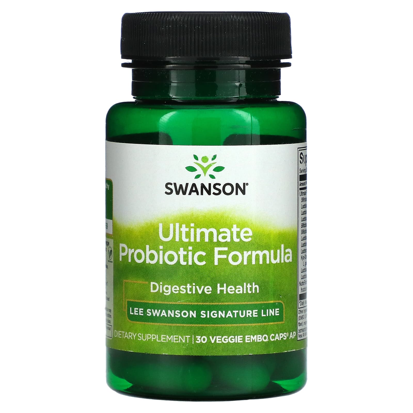 Swanson, Ultimate Probiotic Formula, 30 Veggie Embo Caps Ap