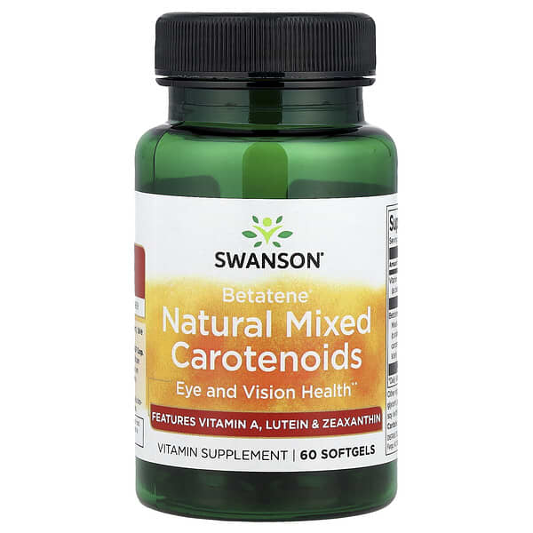 Betatene® Natural Mixed Carotenoids, 60 Softgels