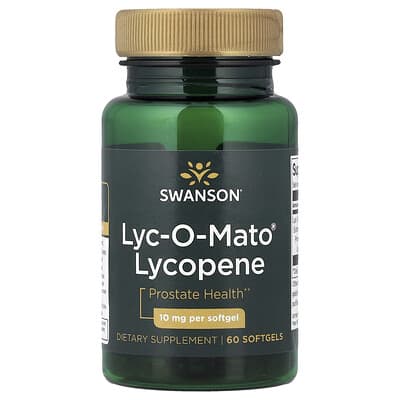Swanson, Lyc-O-Mato, Lycopene, 10 mg, 60 Softgels