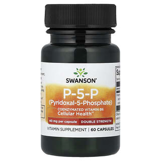 Swanson, P-5-P, 40 mg, 60 cápsulas