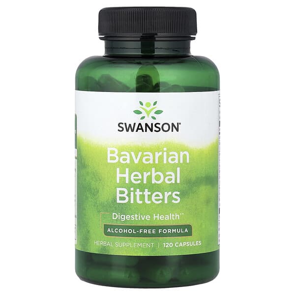 Bavarian Herbal Bitters, Alcohol-Free, 120 Capsules