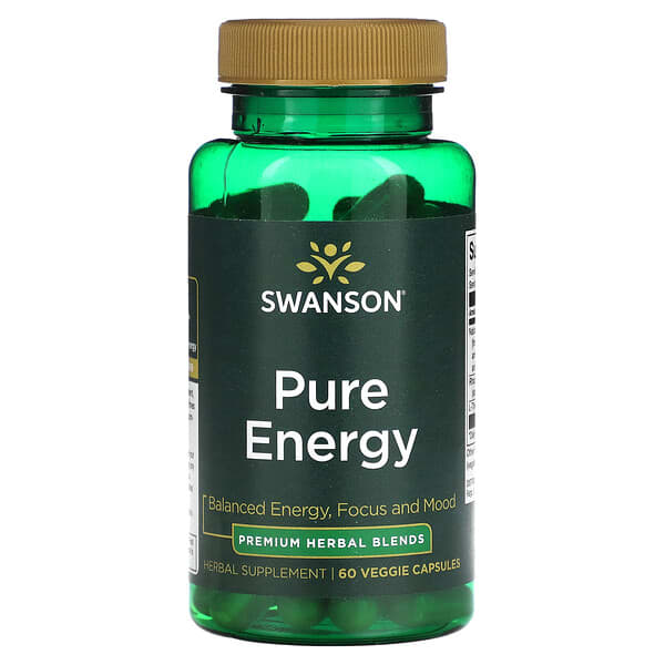 Swanson, 全淨能量，60 粒素食膠囊