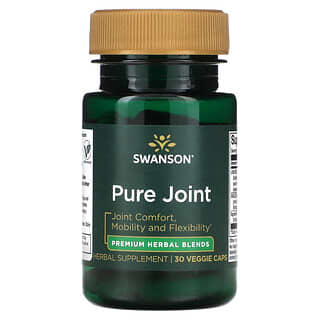 Swanson, Pure Joint, 30 вегетарианских капсул