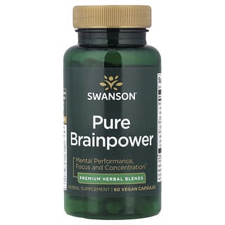Swanson, Pure Brainpower, 60 веганських капсул