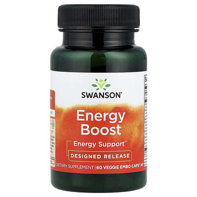 Swanson, Energy Boost, 60 Veggie EMBO Caps® AP
