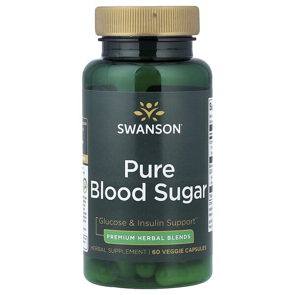 Pure Blood Sugar, 60 Veggie Capsules