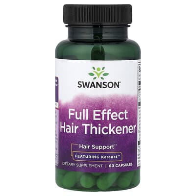 Swanson, All-In-One Hair Booster, 60 Capsules