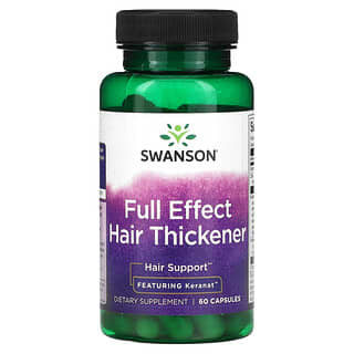 Swanson, Full Effect Hair Thickener、60粒