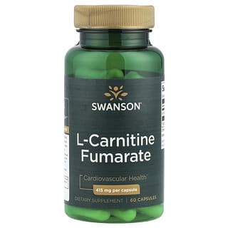 Swanson, L-カルニチンフマル酸塩、415mg、60粒