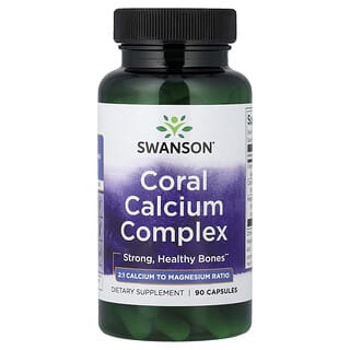 سوانسون‏, Coral Calcium Complex, 90 Capsules