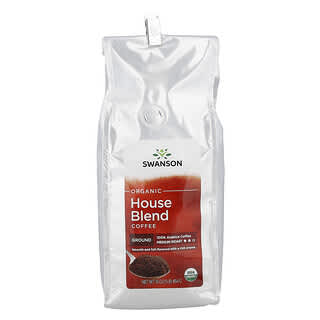 Swanson, Bio-Hausmischungskaffee, gemahlen, mittlere Röstung, 454 g (1 lb.)