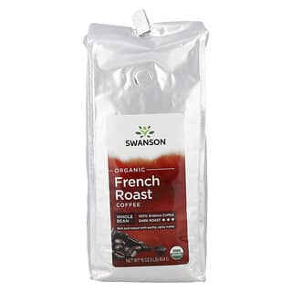 Swanson, Bio French Roast Coffee, ganze Bohne, dunkel geröstet, 454 g (16 oz.)