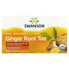100% Organic Ginger Root Tea, Caffeine-Free, 20 Tea Bags, 1.4 oz (40 g)
