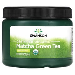 Swanson, Certified Organic Matcha Green Tea, 1.76 oz (50 g)