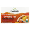 100% Organic Turmeric Tea, Caffeine-Free, 20 Tea Bags, 0.7 oz (20 g)
