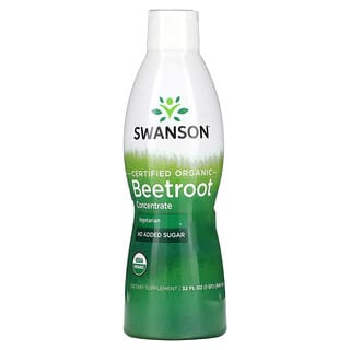 Swanson, Certified Organic Beetroot Concentrate, 32 fl oz (946 ml)
