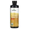 Сертифицированное органическое масло семян тыквы, 473 мл (16 жидк. Унций)