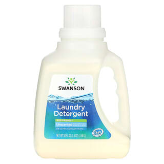 Swanson, Laundry Detergent, Unscented , 50 fl oz (1.48 l)