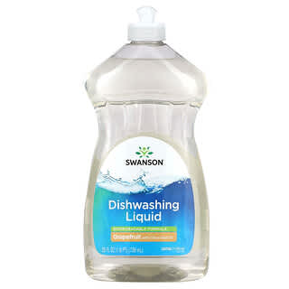 Swanson, Dishwashing Liquid, Grapefruit, 25 fl oz (739 ml)
