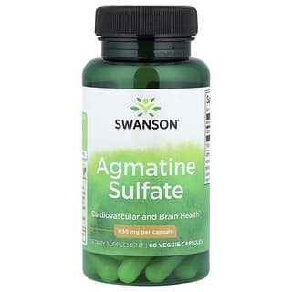 Swanson, Agmatine Sulfate, 650 mg, 60 Veggie Capsules