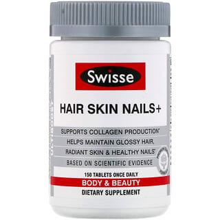Swisse, Ultiboost, Hair Skin Nails +, 150 Comprimidos