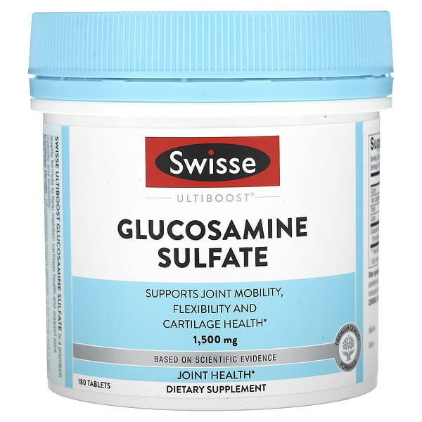 Swisse, Ultiboost，硫酸葡萄糖胺，1500毫克，180片