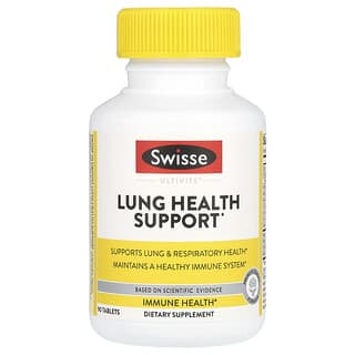 Swisse, Ultiboost, Soutien de la santé pulmonaire, 90 comprimés