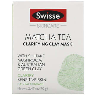 Swisse, Skincare, Matcha Tea Clarifying Clay Mask, 2.47 oz (70 g)