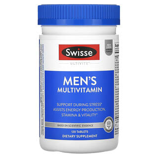 Swisse, Suplemento multivitamínico para hombres Ultivite`` 120 comprimidos