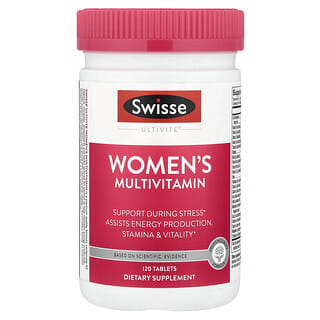 Swisse, Multivitamin til kvinder, 120 tabletter