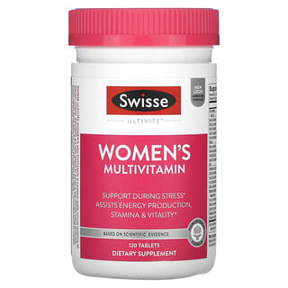 Swisse, Suplemento multivitamínico para mujeres`` 120 comprimidos